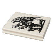 Angel Soldier Man bidden Wood Art Stamp Rubberstempel (Stempel)