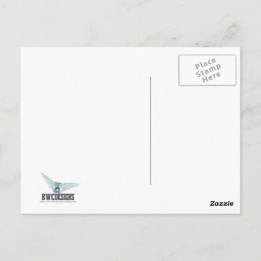 Angel Song Briefkaart (Achterkant)