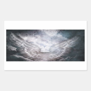 Angel Song Rechthoekige Sticker