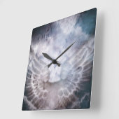 Angel Song Vierkante Klok (Hoek)