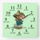 Angel Spaanse tijdklok