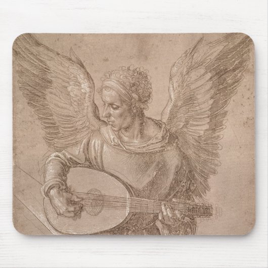 Angel speelde een lat, 1491 muismat (Voorkant)