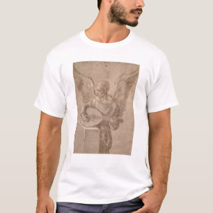 Angel speelde een lat, 1491 t-shirt