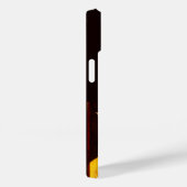 ANGEL SPEELT LUTE Music Making Cherub Monogram Case-Mate iPhone Case (Achterkant / Rechts)