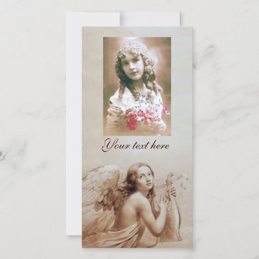 ANGEL SPEELT LYRA OVER DE CLOUDS (Voorkant)