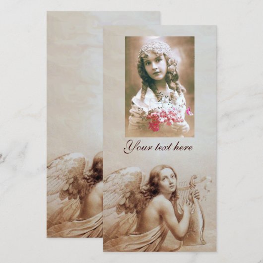 ANGEL SPEELT LYRA OVER DE CLOUDS (Voorkant / Achterkant)