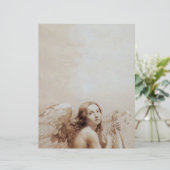 ANGEL SPEELT LYRA OVER DE CLOUDS (Staand voorkant)