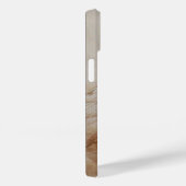 ANGEL SPEELT LYRA OVER DE CLOUDS brown monogram Case-Mate iPhone Case (Achterkant / Rechts)