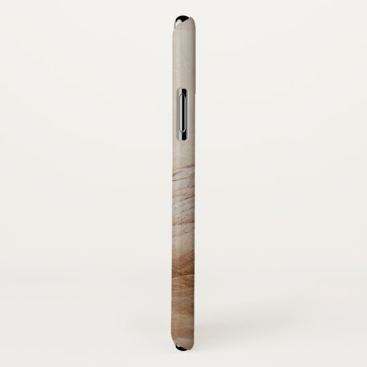 ANGEL SPEELT LYRA OVER DE CLOUDS brown monogram Case-Mate iPhone Case (Achterkant / rechts)