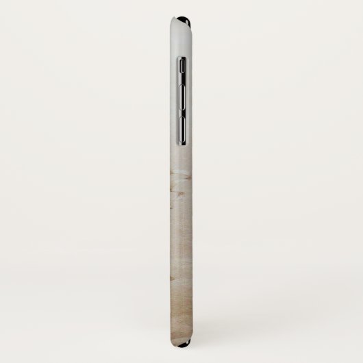 ANGEL SPEELT LYRA OVER DE CLOUDS brown monogram Case-Mate iPhone Case (Achterkant/links)