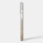 ANGEL SPEELT LYRA OVER DE CLOUDS brown monogram Case-Mate iPhone Case (Achterkant / Links)