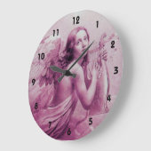 ANGEL SPEELT LYRA OVER DE CLOUDS GROTE KLOK (Hoek)