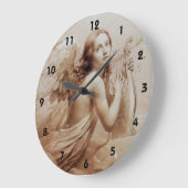 ANGEL SPEELT LYRA OVER DE CLOUDS GROTE KLOK (Hoek)