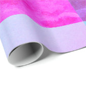 ANGEL SPEELT LYRA OVER DE CLOUDS Pink Blue Cadeaupapier (Rol Hoek)