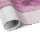 ANGEL SPEELT LYRA OVER DE CLOUDS Pink Cadeaupapier (Rol Hoek)