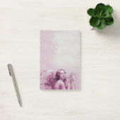 ANGEL SPEELT LYRA OVER DE CLOUDS Pink Post-it® Notes (Kantoor)
