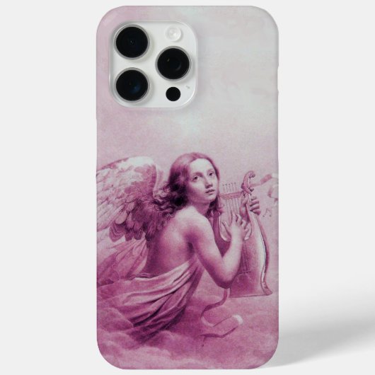 ANGEL SPEELT LYRA OVER DE CLOUDS roze Case-Mate iPhone Case (Achterkant)