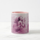 ANGEL SPEELT LYRA OVER DE CLOUDS roze Mok (Midden)