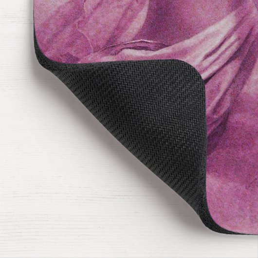 ANGEL SPEELT LYRA OVER DE CLOUDS roze Muismat (Hoek)