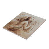 ANGEL SPEELT LYRA OVER DE CLOUDS TEGELTJE (Zijkant)