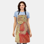 Angel Spelen Een Flageolet Schort (Gedragen)