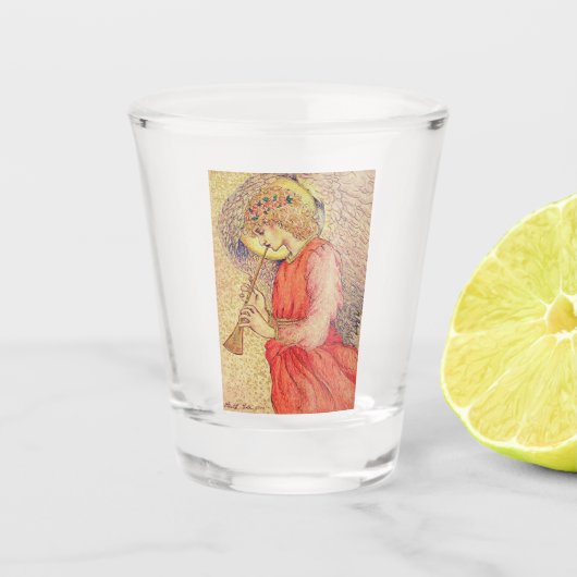 Angel Spelen Een Flageolet Shot Glas (Voorkant)