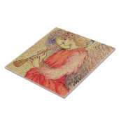 Angel Spelen Een Flageolet Tegeltje (Zijkant)