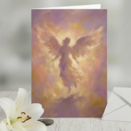 Angel Spiritual Sympathy And Thinking Of You Kaart