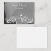 Angel Spiritueel Lightwerker Visitekaartje (Voorkant / Achterkant)