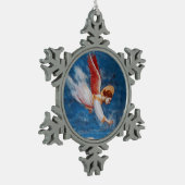 ANGEL/ST JOACHIM'S DROOM TIN SNEEUWVLOK ORNAMENT (Links)