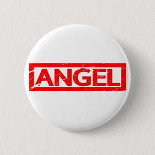 Angel Stamp Ronde Button 5,7 Cm