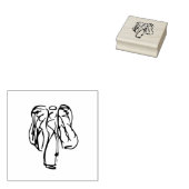 Angel Stamp Rubberstempel (Gestempeld)