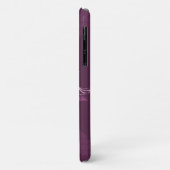 Angel Star wings grafische paarse aangepaste naam Case-Mate iPhone Case (Achterkant/links)