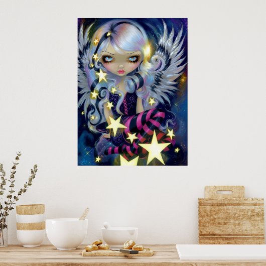 Angel Starlight ART PRINT Jasmine Becket-Griffith (Keuken)