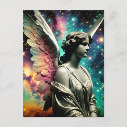 Angel Stars Briefkaart (Voorkant)