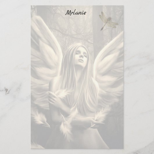 Angel Stationery Briefpapier (Voorkant)