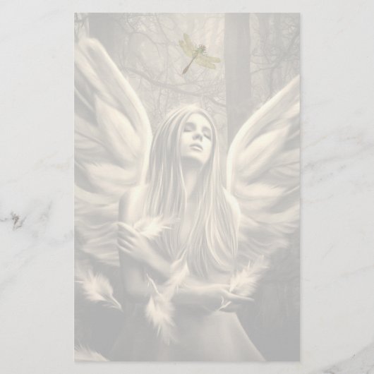 Angel Stationery Briefpapier (Achterkant)