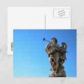 Angel Statue Briefkaart (Voorkant / Achterkant)