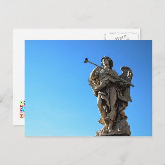 Angel Statue Briefkaart (Voorkant / Achterkant)