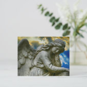 Angel Statue Briefkaart (Staand voorkant)