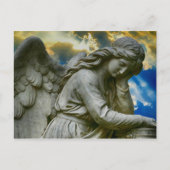 Angel Statue Briefkaart (Voorkant)
