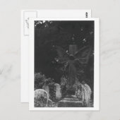 Angel Statue Old Cemetery Briefkaart (Voorkant / Achterkant)