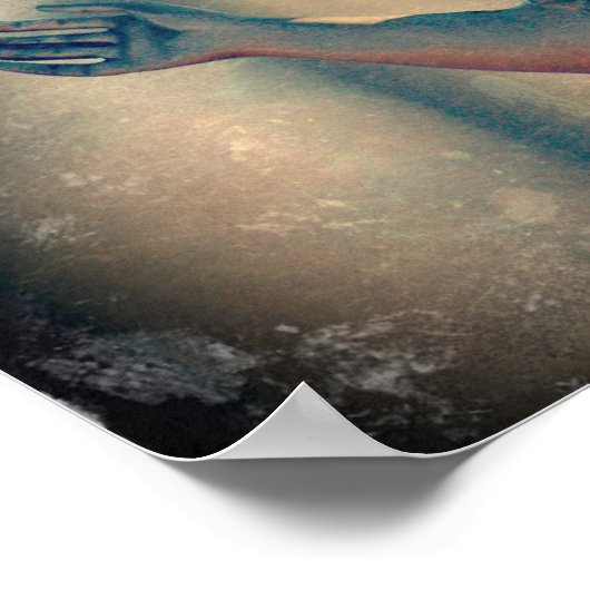 Angel Statue Poster (Hoek)