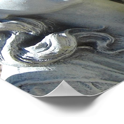 Angel Statue Poster (Hoek)