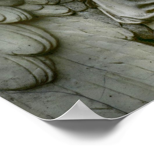 Angel Statue Poster (Hoek)