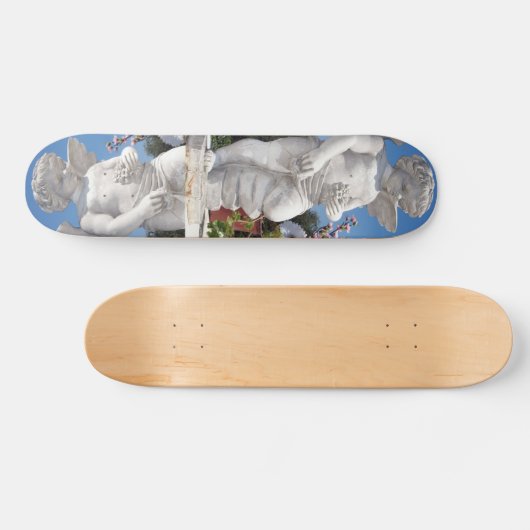 Angel Statue Skateboard (Horizontaal)
