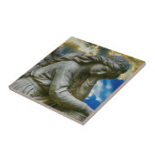 Angel Statue Tegeltje (Zijkant)