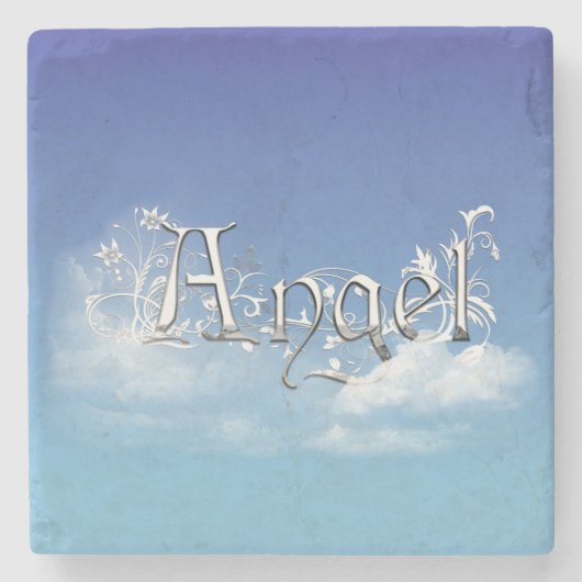 Angel Stenen Onderzetter (Voorkant)