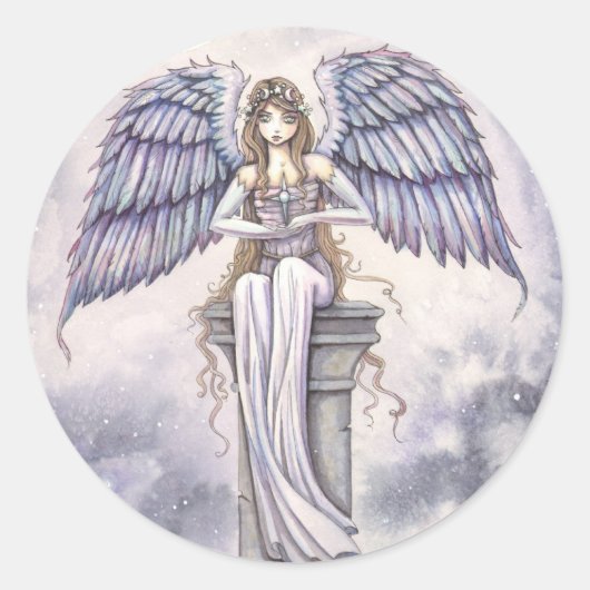 Angel Stickers by Molly Harrison Fantasy Art (Voorkant)