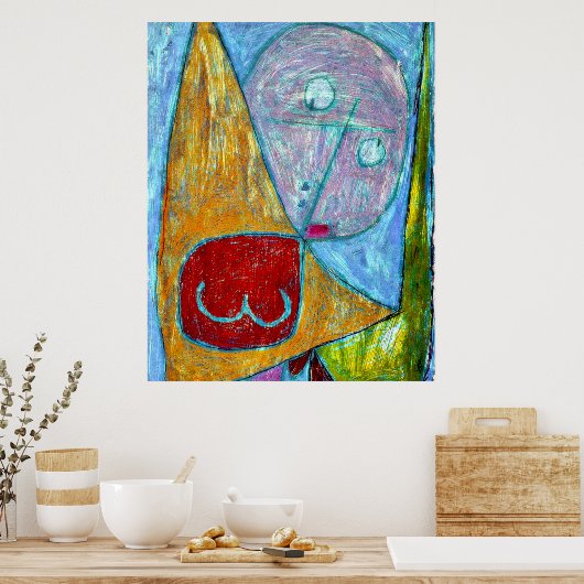 Angel still Feminine Poster (Keuken)